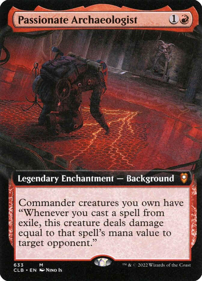 Passionate Archaeologist 633 (Commander Legends: Battle for Baldur's Gate) 