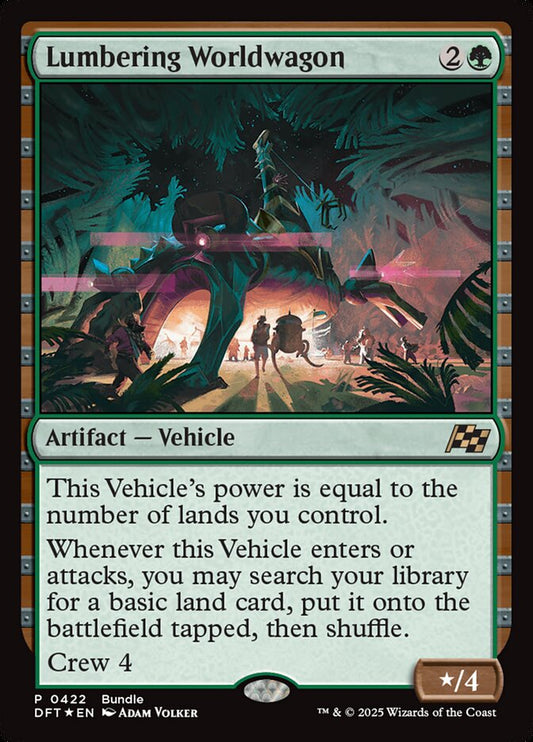 Lumbering Worldwagon DFT Bundle 422 (Unique and Miscellaneous Promos)  - Foil