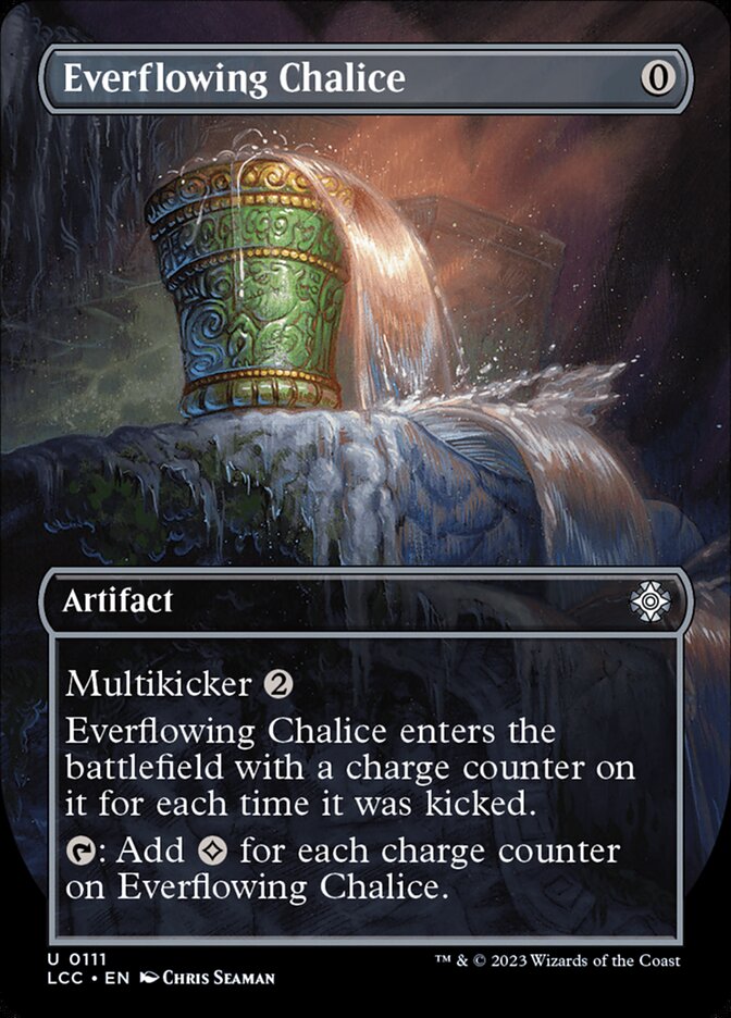 Everflowing Chalice 111/370 (Commander: The Lost Caverns of Ixalan)  - Borderless