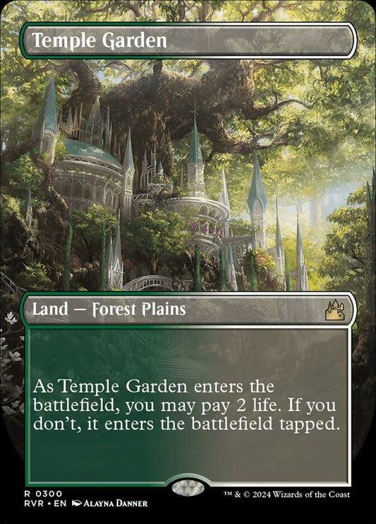 Temple Garden 300/291 (Ravnica Remastered)  - Borderless