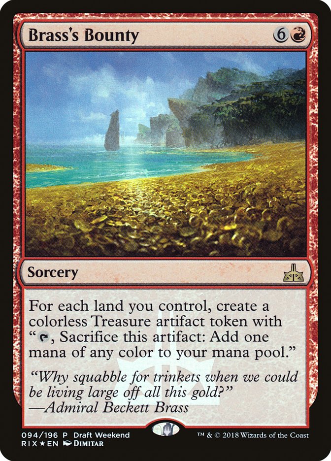 Brasss Bounty Draft Weekend 94 (Launch Party & Release Event Promos)  - Foil