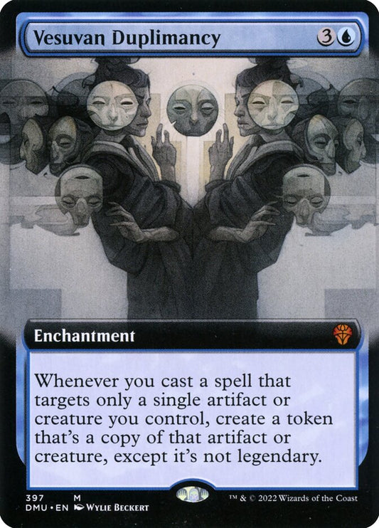 Vesuvan Duplimancy 397 (Dominaria United)  - Extended Art