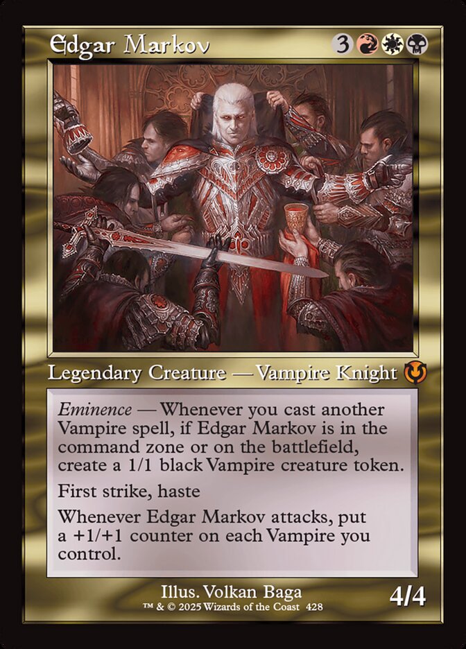 Edgar Markov Retro Frame 428 (Innistrad Remastered)  - Retro