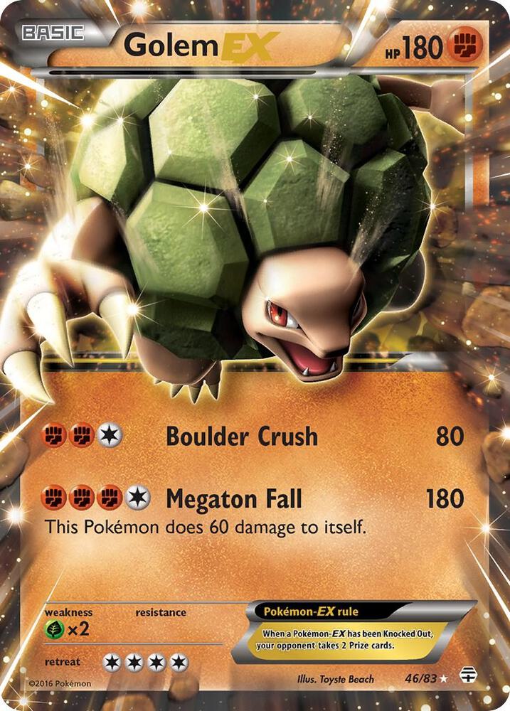 Golem EX 46/83 (Generations)  - Holofoil