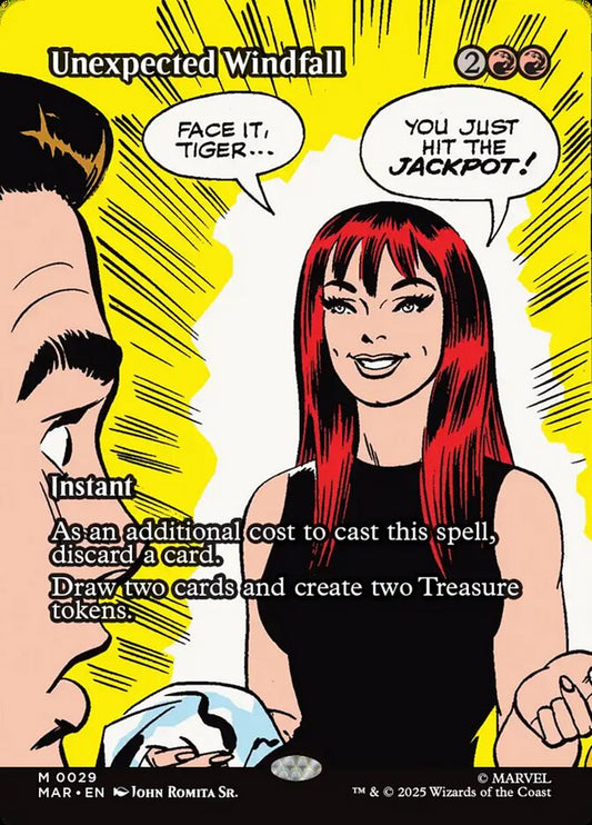 Unexpected Windfall 29 (Marvel Universe Eternal-Legal)  - Borderless