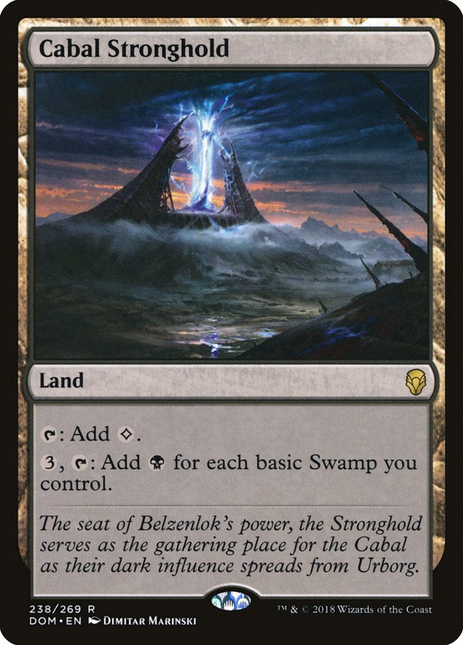Cabal Stronghold 238/269 (Dominaria) 