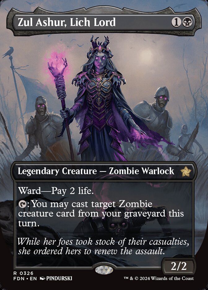 Zul Ashur, Lich Lord 326 (Foundations)  - Borderless