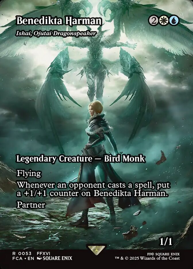 Benedikta Harman - Ishai, Ojutai Dragonspeaker 53/64 (FINAL FANTASY: Through the Ages)  - Showcase