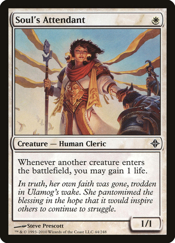Souls Attendant 44 (Rise of the Eldrazi) 