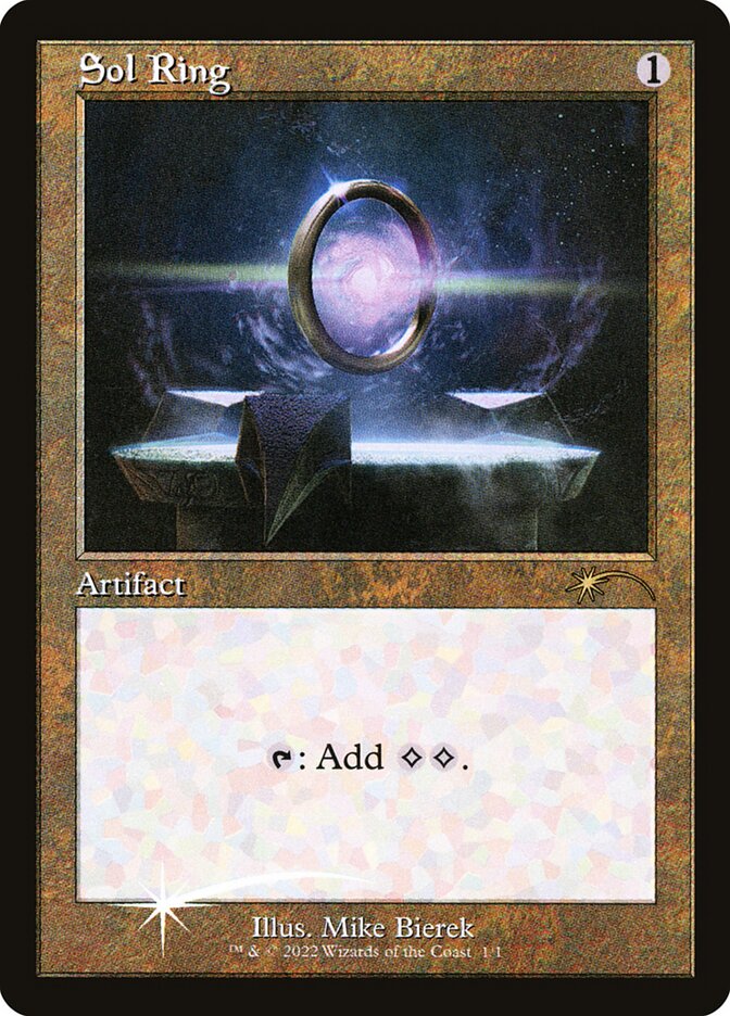 Sol Ring Retro Frame 1 (WPN & Gateway Promos)  - Foil
