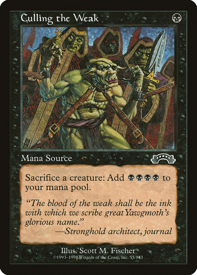 Culling the Weak 55/143 (Exodus) 
