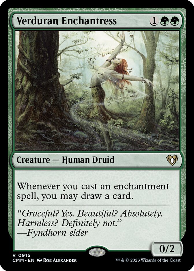 Verduran Enchantress 915 (Commander Masters) 