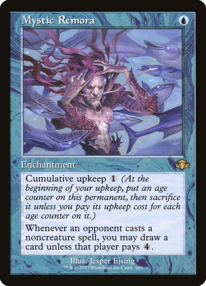 Mystic Remora 288/261 (Dominaria Remastered)  - Retro