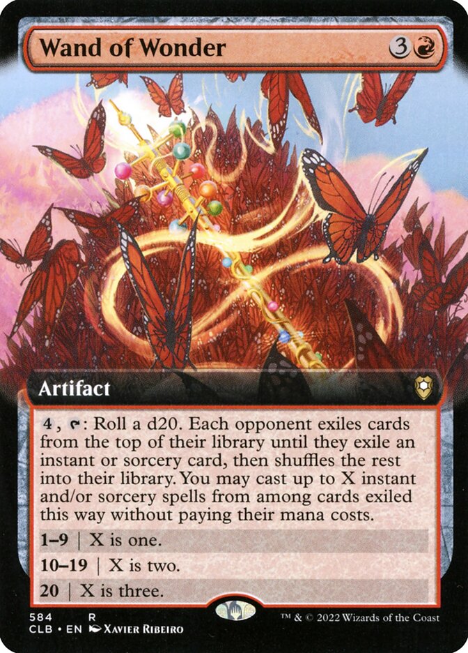 Wand of Wonder 584 (Commander Legends: Battle for Baldur's Gate)  - Foil