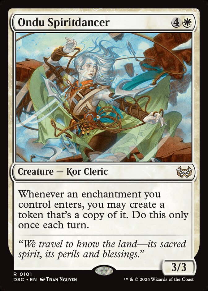 Ondu Spiritdancer 101/40 (Commander: Duskmourn: House of Horror) 