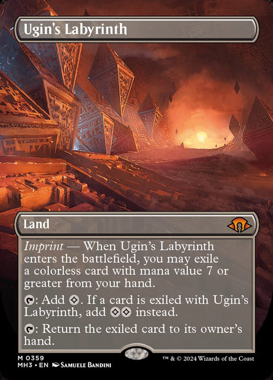 Ugin's Labyrinth 359/319 (Modern Horizons 3)  - Borderless