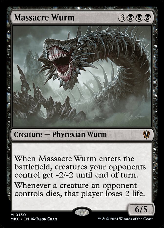 Massacre Wurm 130 (Commander: Murders at Karlov Manor) 