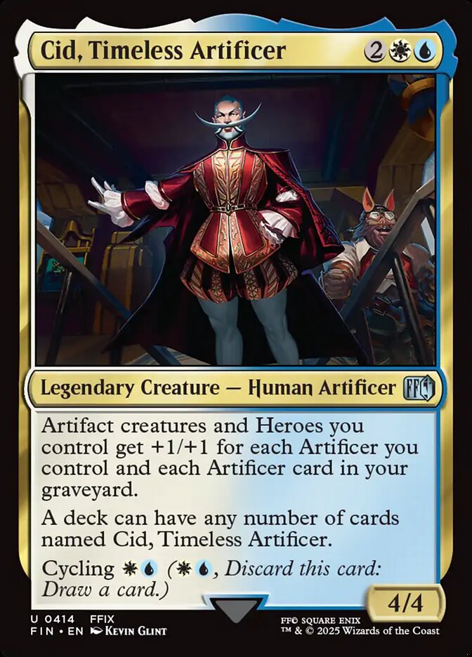 Cid, Timeless Artificer 414/309 (FINAL FANTASY) 