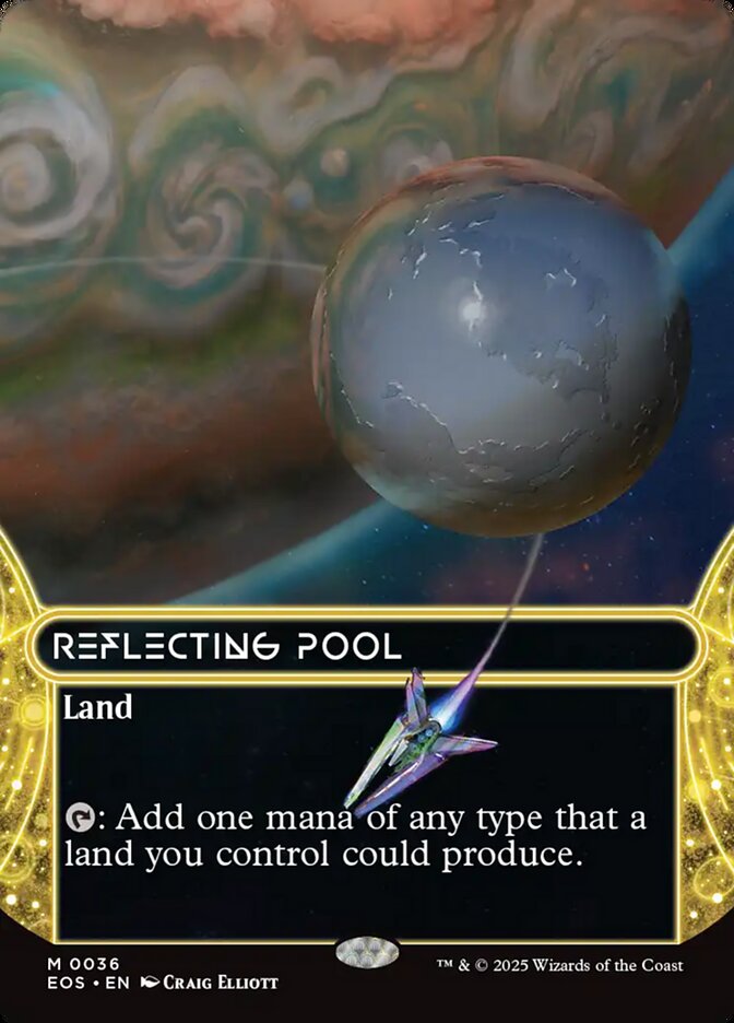Reflecting Pool 0036 Borderless 36 (Edge of Eternities: Stellar Sights)  - Borderless