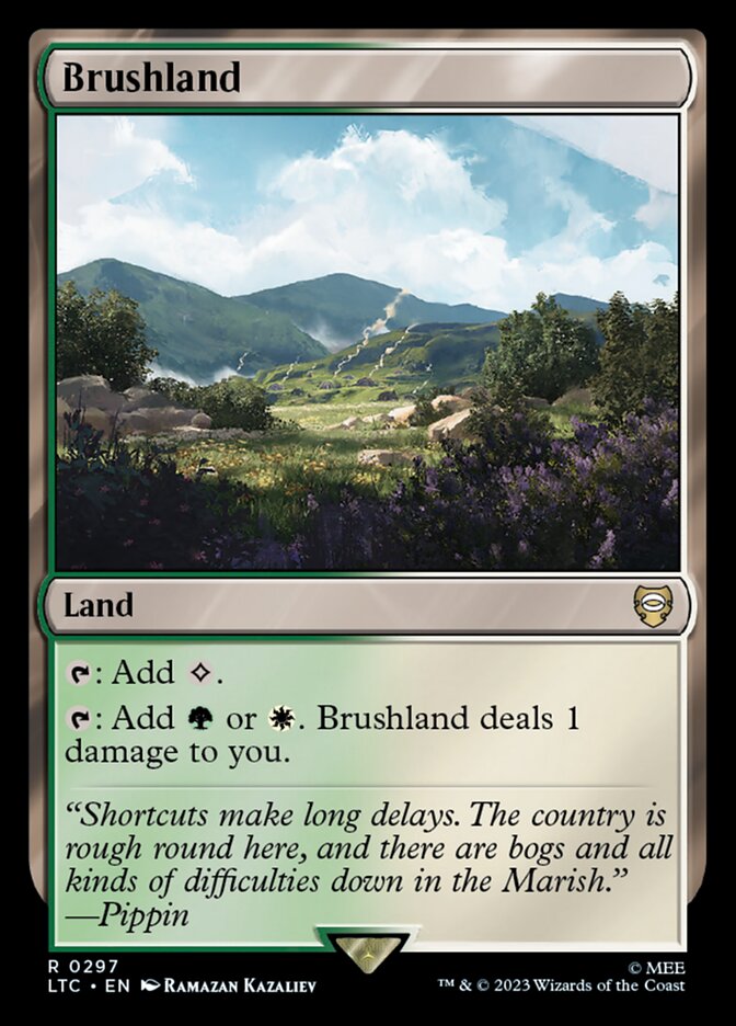 Brushland 297 (Commander: The Lord of the Rings: Tales of Middle-earth) 