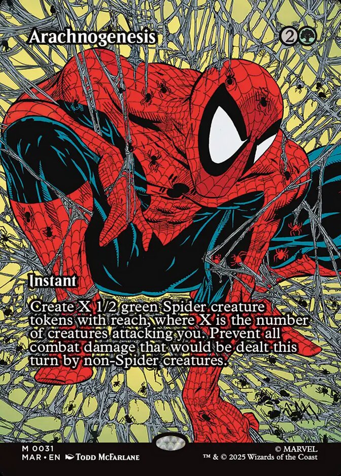 Arachnogenesis 31 (Marvel Universe Eternal-Legal)  - Borderless Foil
