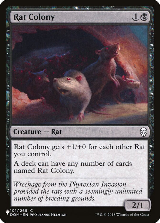 Rat Colony 101/269 (The List Reprints) 