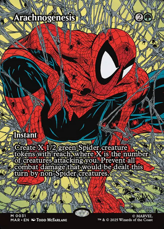 Arachnogenesis 31 (Marvel Universe Eternal-Legal)  - Borderless Foil