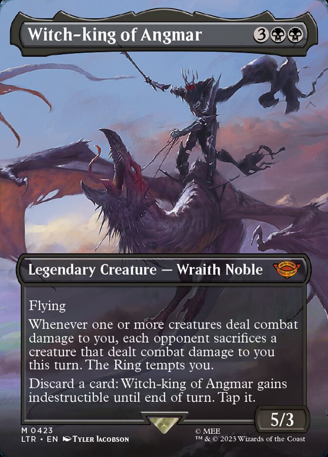 Witch-king of Angmar 423 (Universes Beyond: The Lord of the Rings: Tales of Middle-earth)  - Borderless