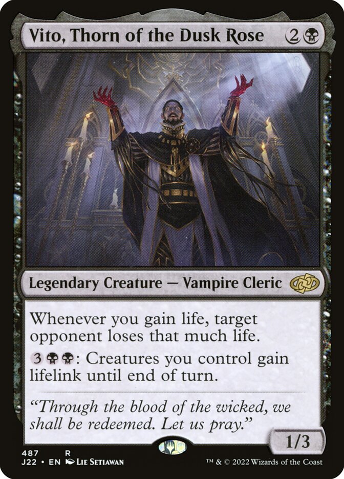 Vito Thorn of the Dusk Rose 487 (Jumpstart 2022) 