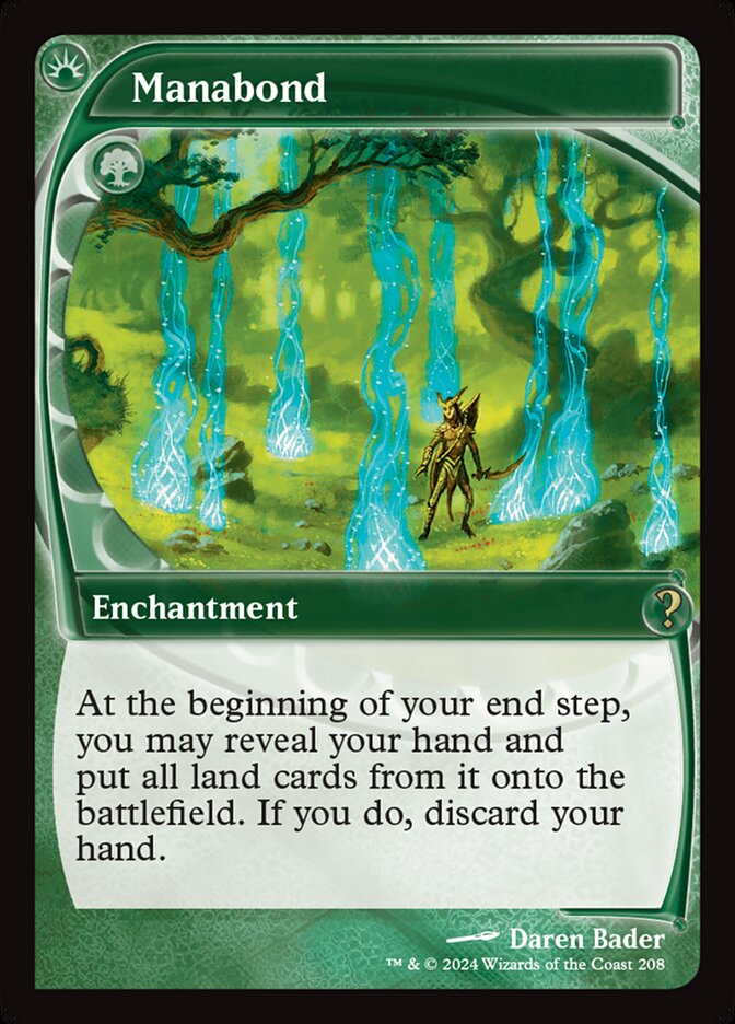 Manabond 208 (Mystery Booster 2)  - Future Sight Foil