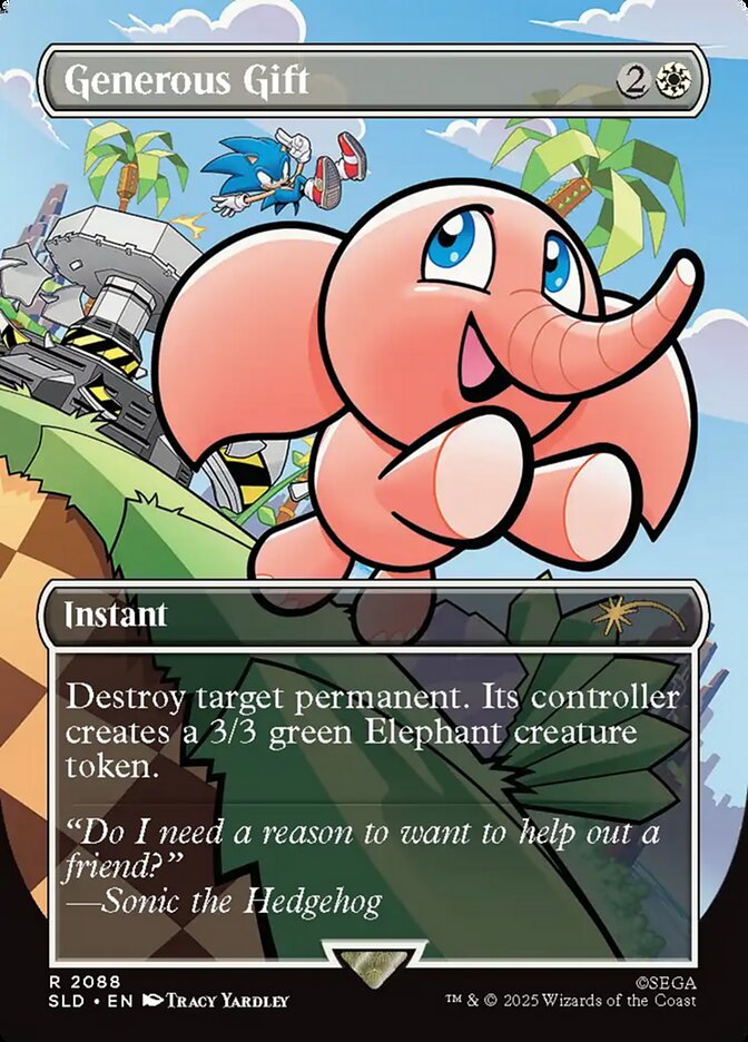 Generous Gift 2088 (Secret Lair Drop Series)  - Borderless