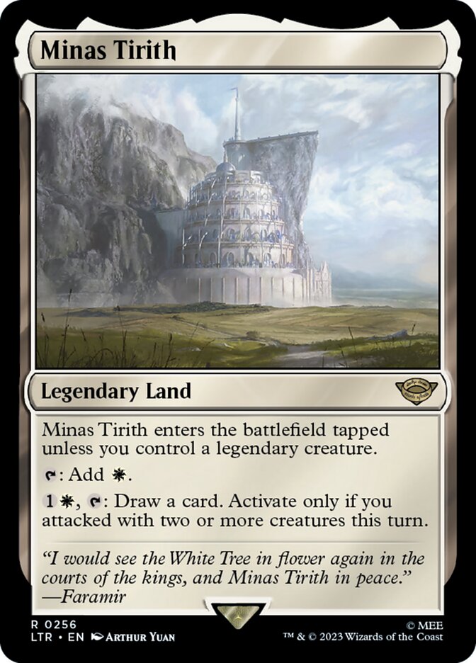 Minas Tirith 256 (Universes Beyond: The Lord of the Rings: Tales of Middle-earth) 