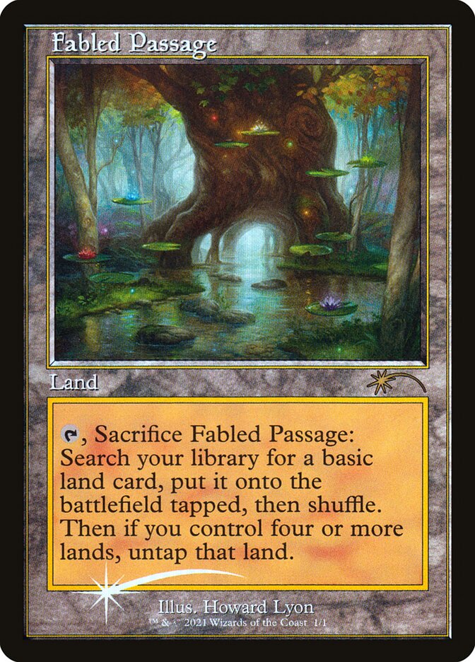 Fabled Passage 1 (WPN & Gateway Promos)  - Foil