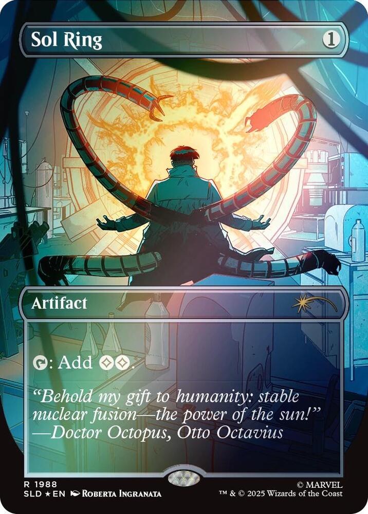 Sol Ring 1988 (Secret Lair Drop Series)  - Borderless Rainbow Foil
