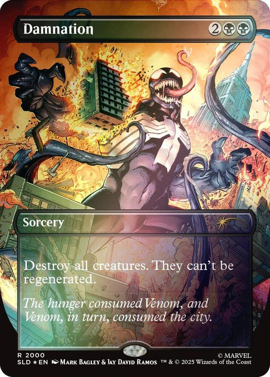Damnation 2000 (Secret Lair Drop Series)  - Borderless Rainbow Foil