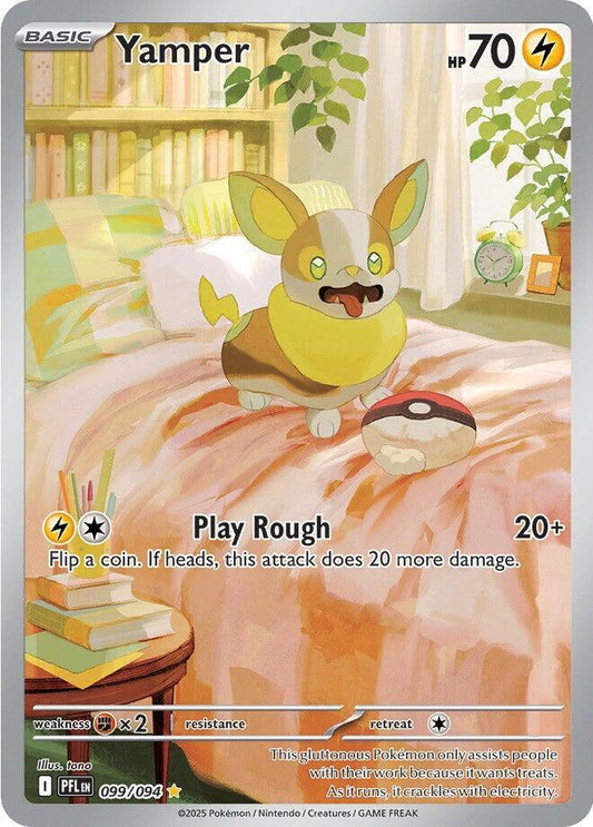 Yamper 099/094 (ME02: Phantasmal Flames)  - Holofoil