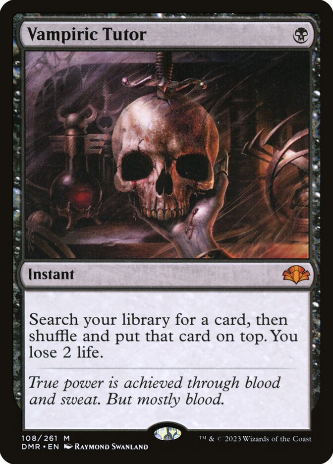 Vampiric Tutor 108/261 (Dominaria Remastered) 