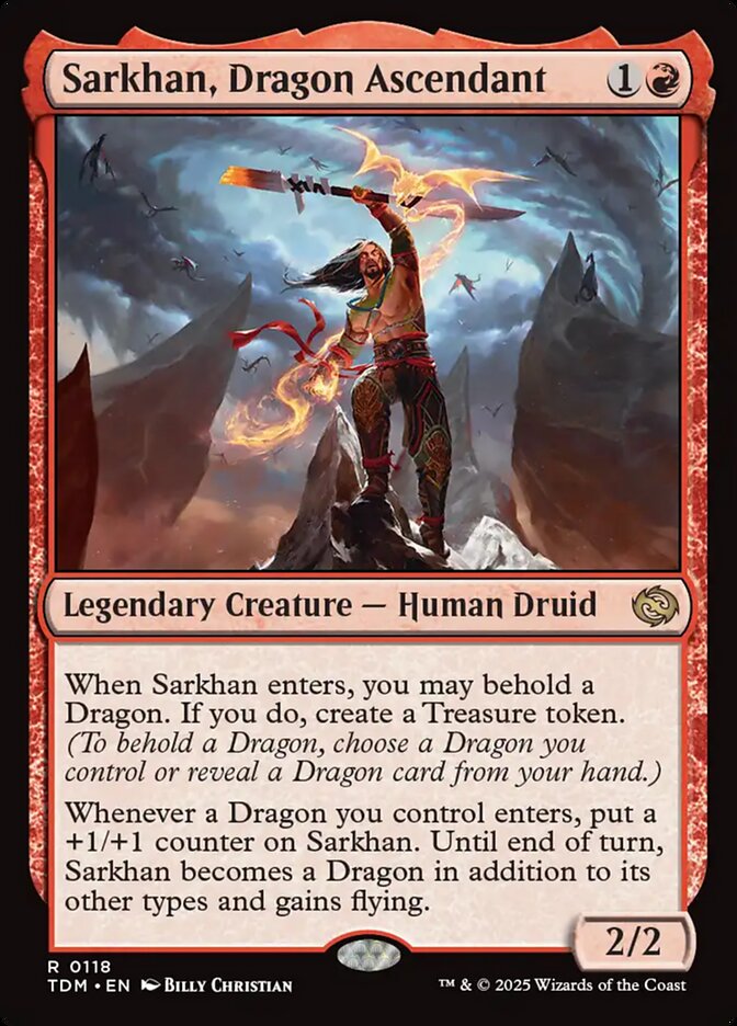 Sarkhan, Dragon Ascendant 118/291 (Tarkir: Dragonstorm) 
