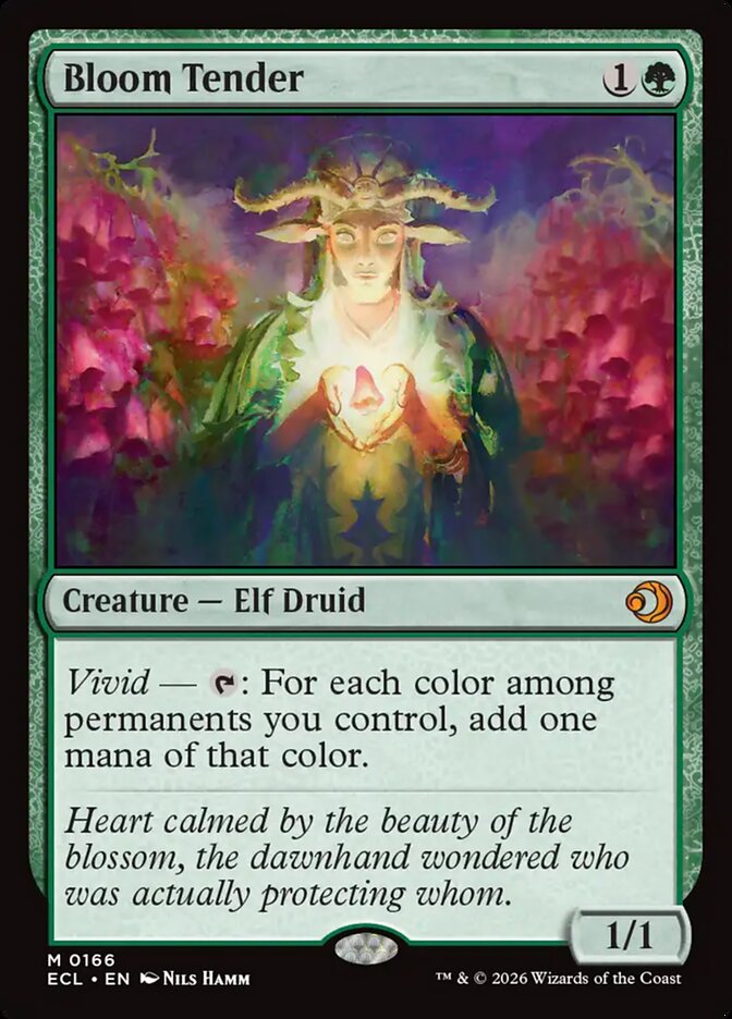 Bloom Tender 166 (Lorwyn Eclipsed)  - Foil