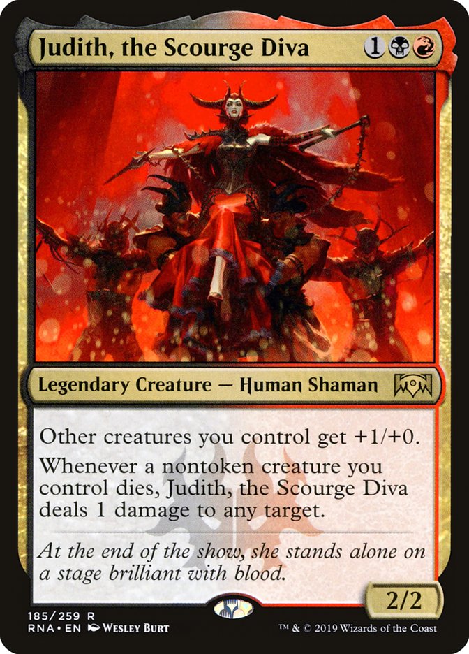 Judith, the Scourge Diva 185/259 (Ravnica Allegiance) 
