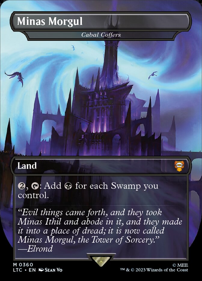 Minas Morgul - Cabal Coffers 360 (Commander: The Lord of the Rings: Tales of Middle-earth)  - Borderless