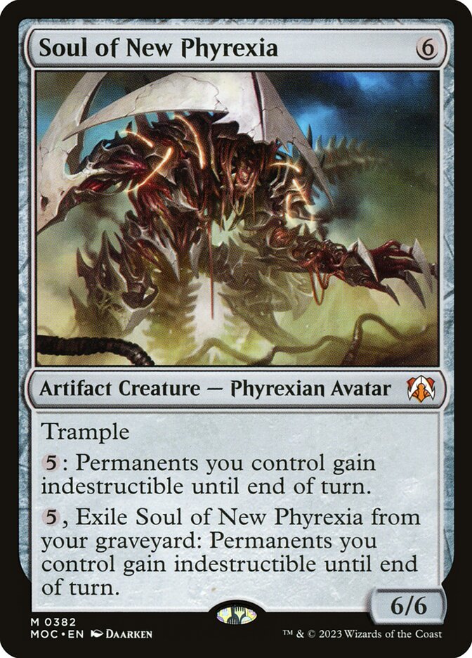 Soul of New Phyrexia 382 (Commander: March of the Machine) 