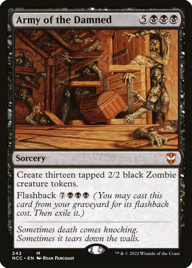 Army of the Damned 242 (Commander: Streets of New Capenna) 