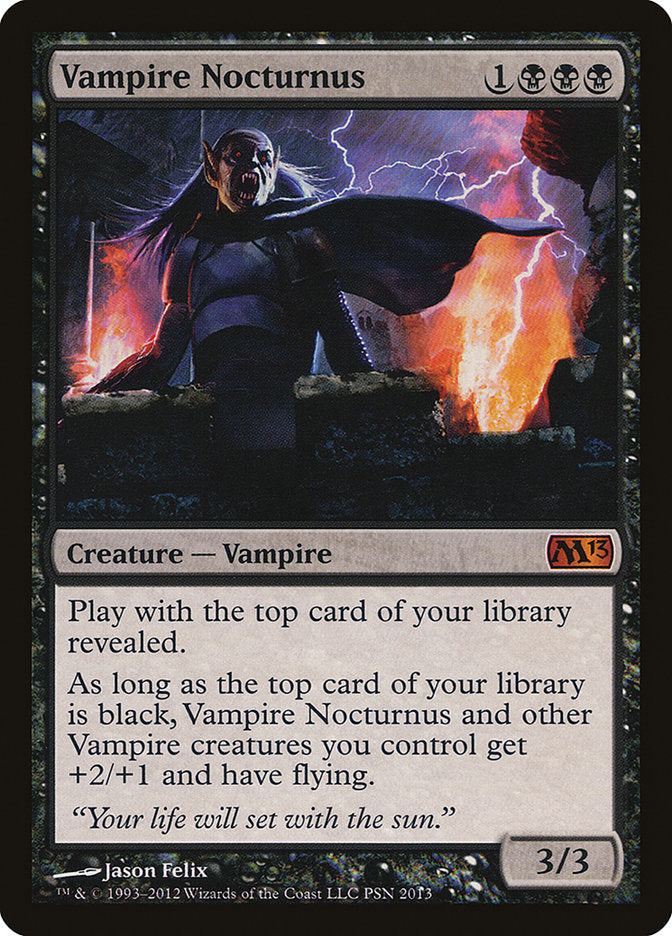 Vampire Nocturnus 3/3 (Media Promos) 