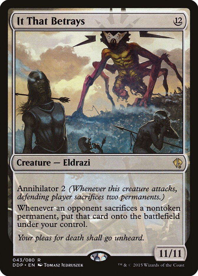 It That Betrays 43/80 (Duel Decks: Zendikar vs. Eldrazi) 