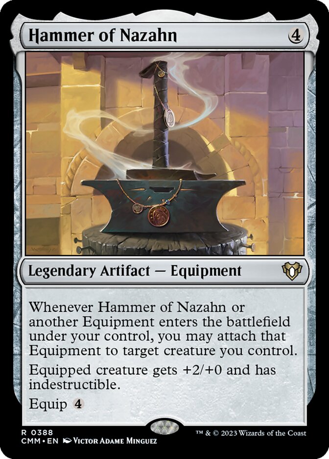 Hammer of Nazahn 388 (Commander Masters) 