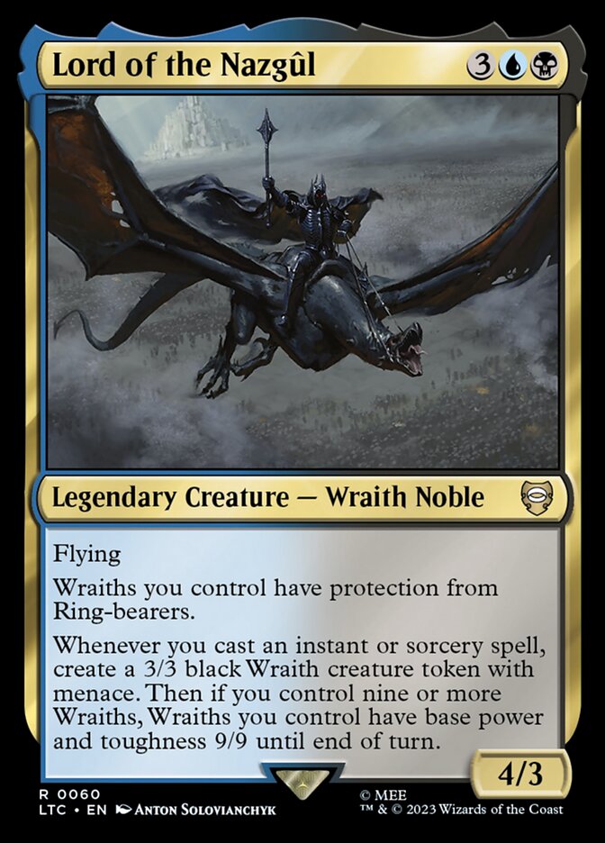 Lord of the Nazgul 60 (Commander: The Lord of the Rings: Tales of Middle-earth) 