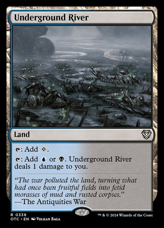 Underground River 338/342 (Commander: Outlaws of Thunder Junction) 