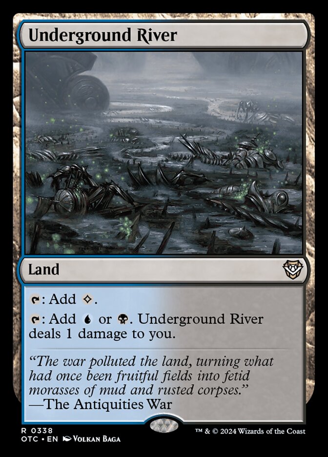 Underground River 338/342 (Commander: Outlaws of Thunder Junction) 