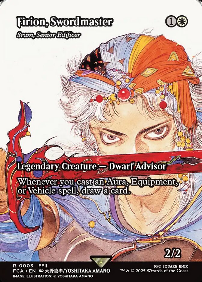Firion, Swordmaster - Sram, Senior Edificer 3/64 (FINAL FANTASY: Through the Ages)  - Showcase